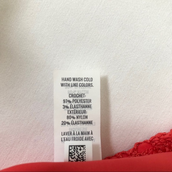 Hollister orange crochet bikini - medium - Picture 4 of 4